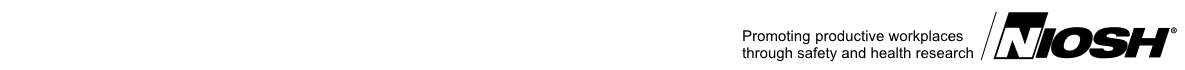 NIOSH logo and tagline